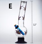Rubber base glass smoking pipes water pipe - Image 5
