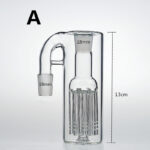 Bong ash catcher glass water pipes honeycomb perc - Image 7