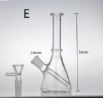 Small Glass water pipes mini Joint 14mm - Image 6