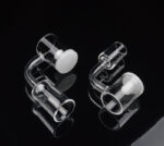 Quartz Banger carb cap white base for bong glass pipes - Image 4