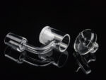 Quartz Banger carb cap white base for bong glass pipes - Image 5