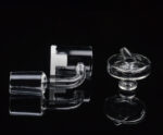 Quartz Banger carb cap white base for bong glass pipes - Image 6