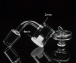 Quartz Banger carb cap white base for bong glass pipes - Image 7
