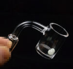 Quartz Banger Nail with Spinning Carb Cap  For Glass water pipe - Image 2