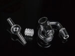Recycler Quartz Banger carb cap for bong glass pipes - Image 2