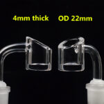 4mm thick Quartz Banger carb cap