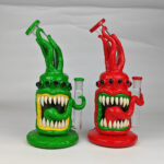 3D Octopus Monster Glass Bong with Quartz Banger - Image 2