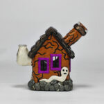 Cartoon Glass Bong Water Pipe with Quartz Bange - Image 2