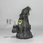Cartoon Glass Bong Water Pipe with Quartz Bange - Image 2