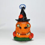 Cartoon Glass Bong Water Pipe with Quartz Bange - Image 2