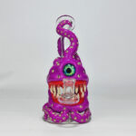 Cartoon Glass Bong Water Pipe with Quartz Bange - Image 2