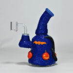 Cartoon Glass Bong Water Pipe with Quartz Bange - Image 2